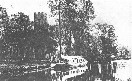 A wherry moored at Lammas Church.